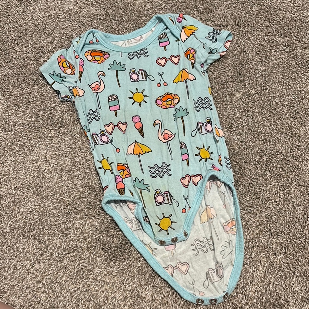 Little Sleepies summer onesie